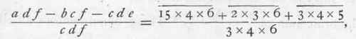 407 Algebraic Fractions Subtracted 318