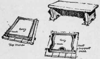 Simple Types of Concrete, garden Seats