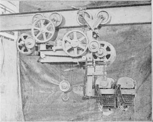 Fig. 103. Electric I Beam Hoist. Courtesy of Maris Brothers, Philadelphia, Pennsylvania.
