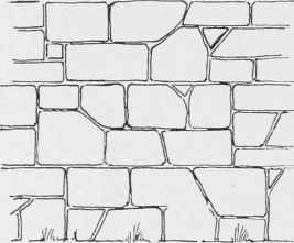 Fig. 134. Coursed Rubble.
