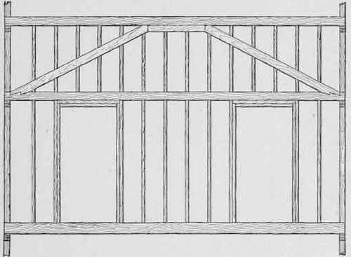 Fig. 216. Another Form of Trussed Partition