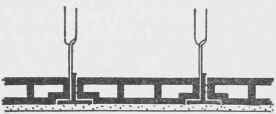 Fig. 224. Hanging of Terra Cotta Ceiling.
