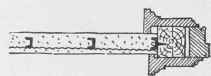 Fig. 239. Door Finish in Thin Partition.