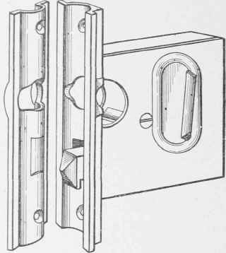Fig. 38. Sliding Door Latch.