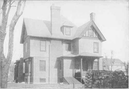 REAR VIEW OF HOUSE AT ST. PAUL, MINN.