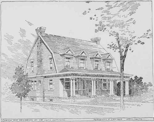 RESIDENCE FOR MR. HANS HOFFMAN, MILWAUKEE, WIS.