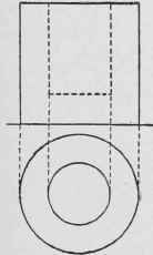 Fig. 110 Projection of Circular Cylinder