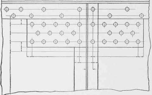 Fig. 71 Method of Detailing a Moment Web Splice