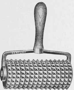 Fig. 81. Brass Dot Roller.