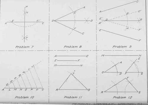 Problems 5 and 6 To Draw A Perpendicular To A Line 0600114