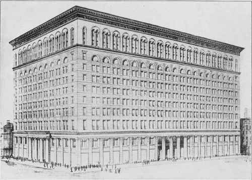 THE WANAMAKER STORE IN PHILADELPHIA, PENNA. Known as the People's Shopping Palace