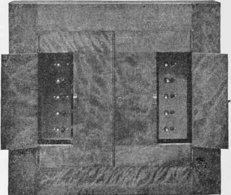 Fig. 64. Cut Out Panel with Push Button Switches. With Cover.