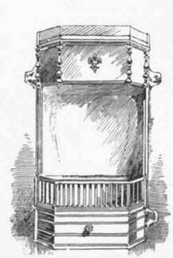 Fig 462  front View of the Teale Fireplace.