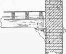 Fig. 685. Bracket to support End of Beam with decayed part cut away.