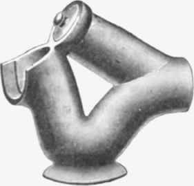 Fig. 701 V law of Oates and Green's No. 36 Channel Syphon.