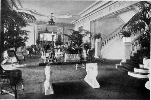 Hall of Senator Parker's House.