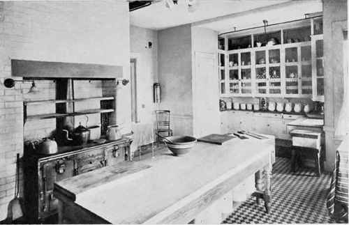 Kitchen in Mr. Livingstone's House.