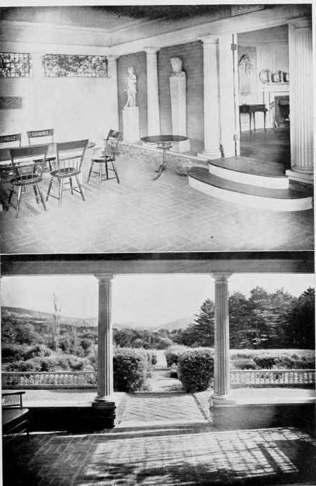 Views of, and from, Senator Parker's Sun Room.