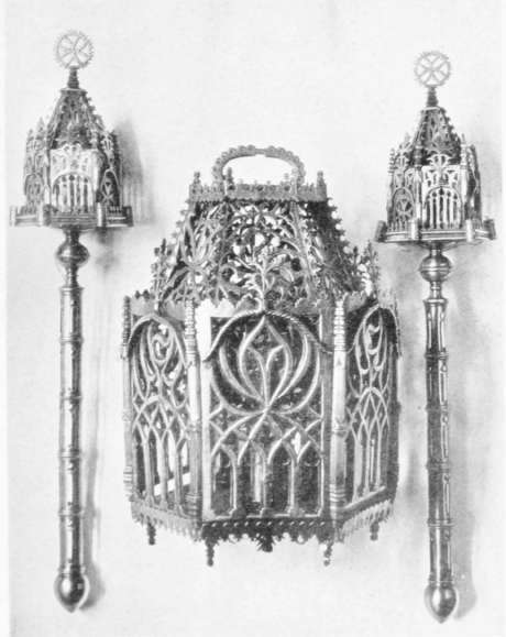 Ceremonial Maces And Lantern