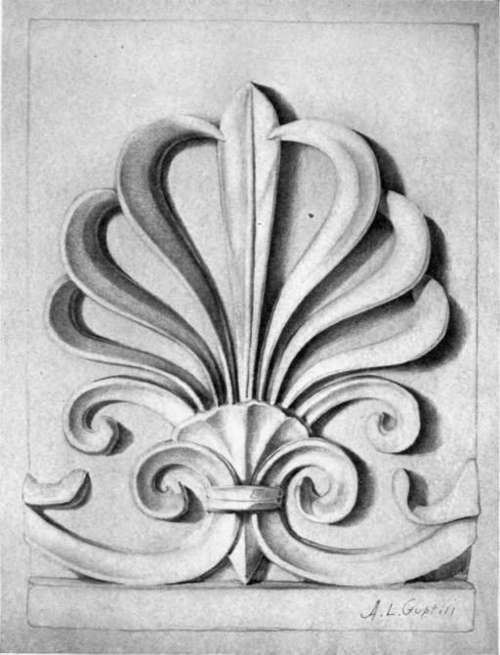 An Example of Cast Drawing in Light and Shade.