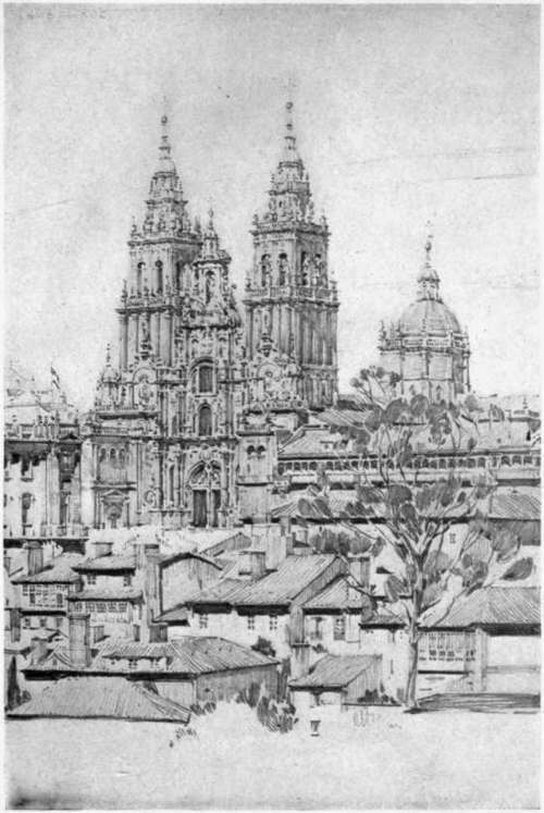 Cathedral. Santiago De Compostella, By Kenneth Conant.