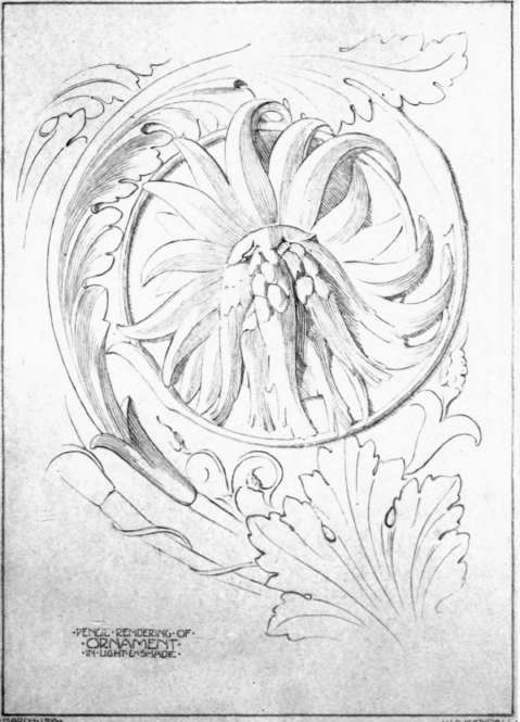Ornament Drawings By Students At Pratt Institute.