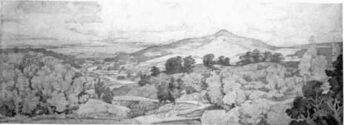 Pencil Study For A Mural Painting By Barry Faulkner.