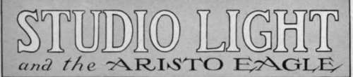 Studio Light Magazine 1910 Aristo Motto StudioLightMagazine1910 2
