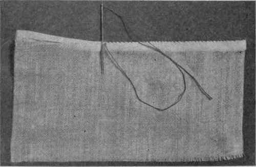 Fig. 112. French hem.