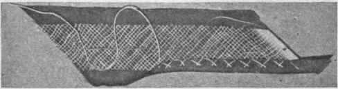 Fig. 228. Lined or stiffened fold.