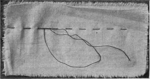 Fig. 95. Even basting.