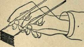 CUT I. POSITION OP THE HAND AND PEN.