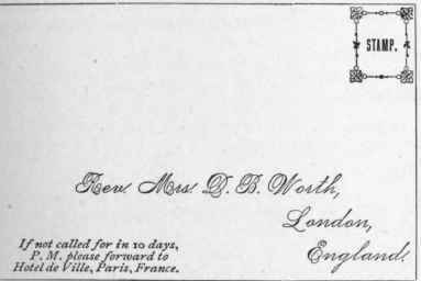 Form Of Superscription On Envelopes 274