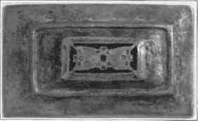 Fig. 146. Square box cover with enameled handle.