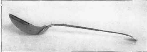 Fig. 159. Sugar spoon, made by the fifth method.