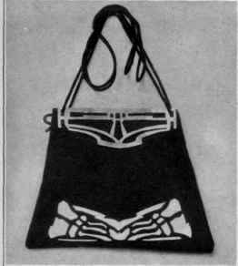 Fig . 34. Bag with saw pierced silver top