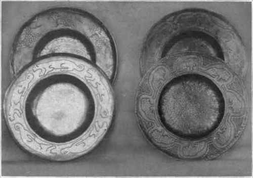 Fig. 62. Plates with etched designs.