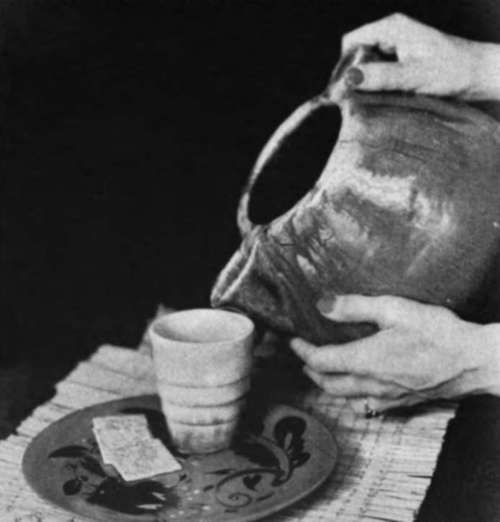 A large teapot