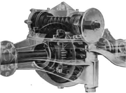 Phantom View of Packard Worm Drive Axle.