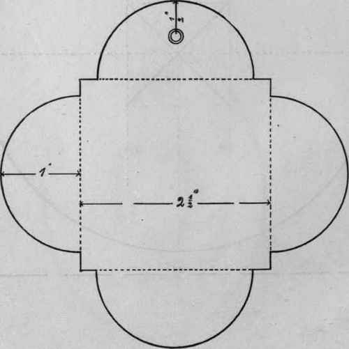 No 7 Calendar Mount Quatrefoil Construction 22