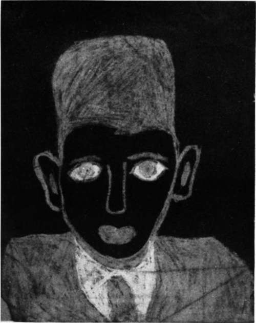 Portrait in chalk