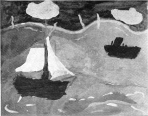 Storm at sea