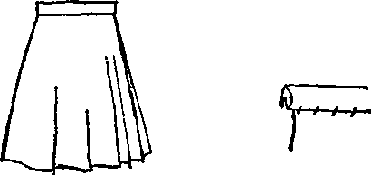 This can be sewn into a band