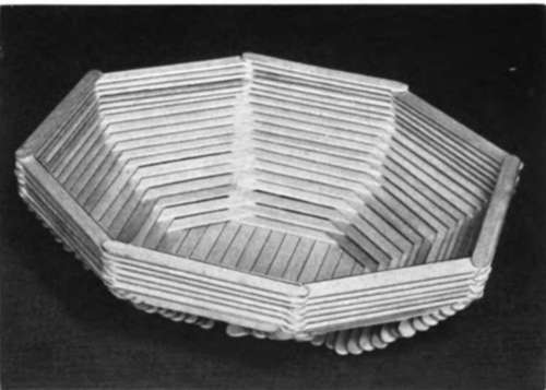 Octagonal Pop Stick Basket