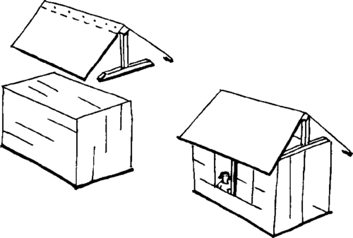 Mothers can make this playhouse