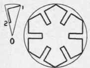 SIX LEAVED ROSETTES 98