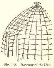Fig. 132. Doorway of the Hut.