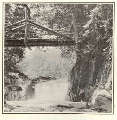The Brides over Cedar Brook Gorge, The Bridge over Cedar Brook Gorge.