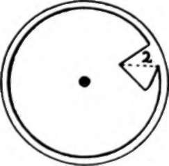 Fasten the two circles together