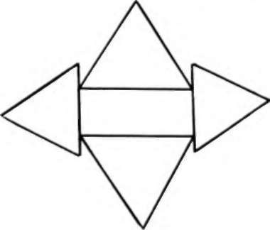 drawings using only triangles
